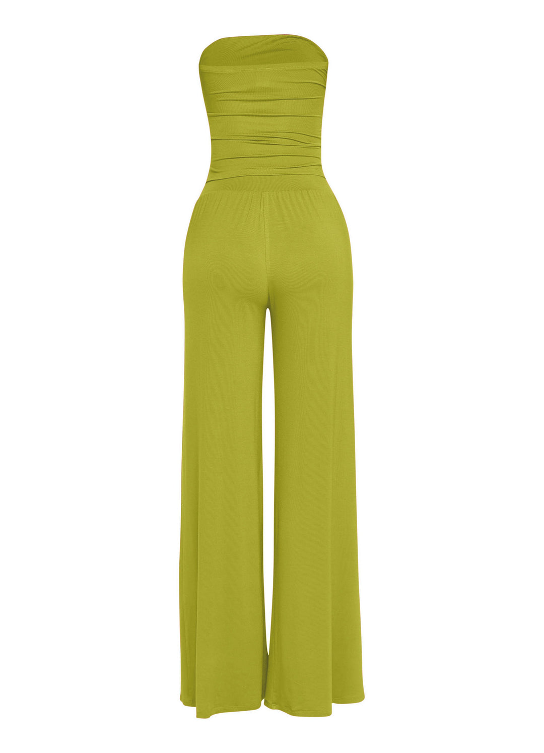 After Party Energy Strapless Tie Jumpsuit..