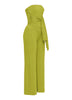 After Party Energy Strapless Tie Jumpsuit