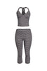 Halter top and capri pants set