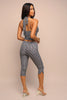 Halter top and capri pants set - Black