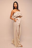 Sunset Flare Ruffle Tube & Wide Leg Set