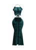Rulex velvet maxi skirt set