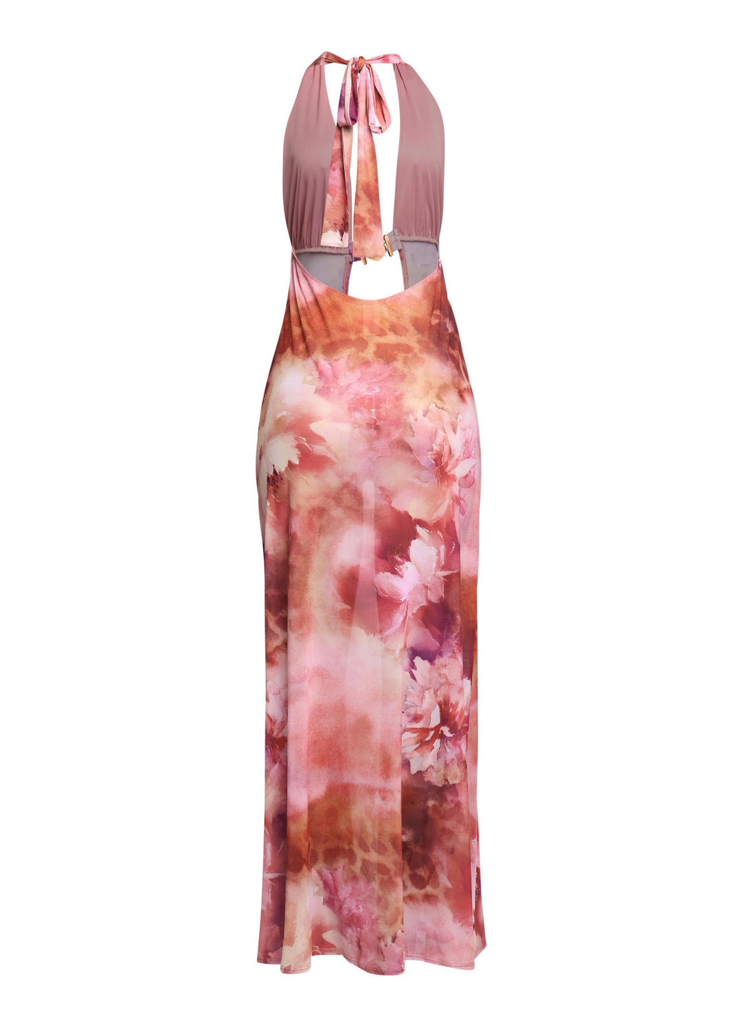 Sun Tease Halter Maxi Top & Mini Skirt Set