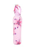 Orchid flower detailed halter top and maxi skirt set