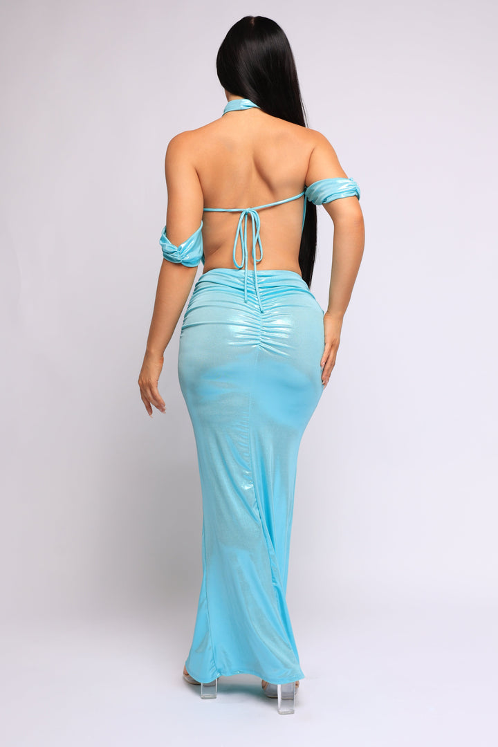 Celestial Siren Shimmer Maxi Set