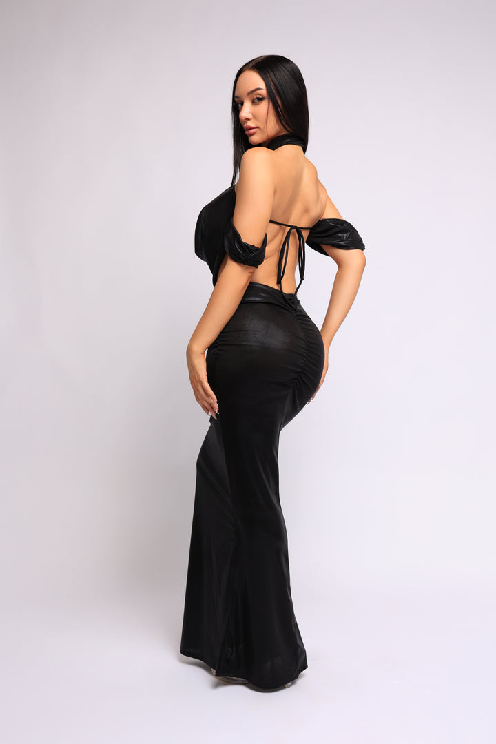 Celestial Siren Shimmer Maxi Set.