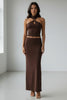 Power Poise Mock Neck Maxi Set
