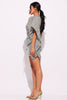 Crochet mini dress