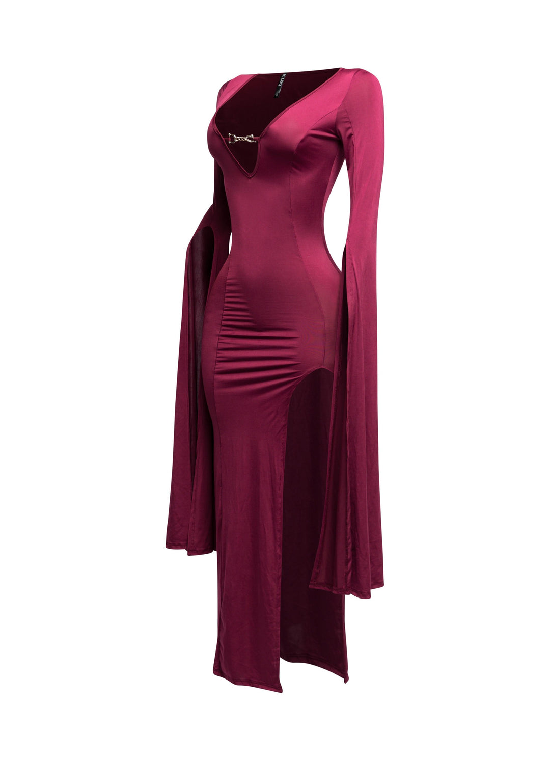 Flyaway Long Sleeve Maxi Dress