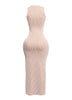 Sleeveless bodycon maxi dress
