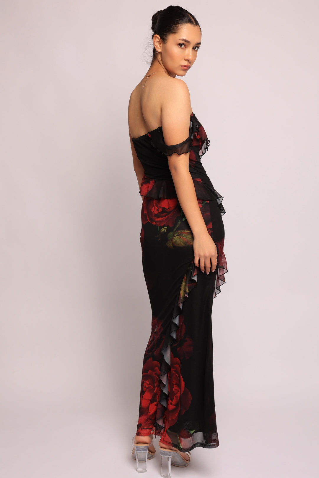 Lovestruck Bloom Ruffle Maxi Dress