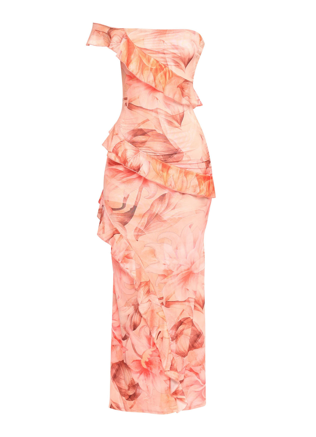 Lovestruck Bloom Ruffle Maxi Dress