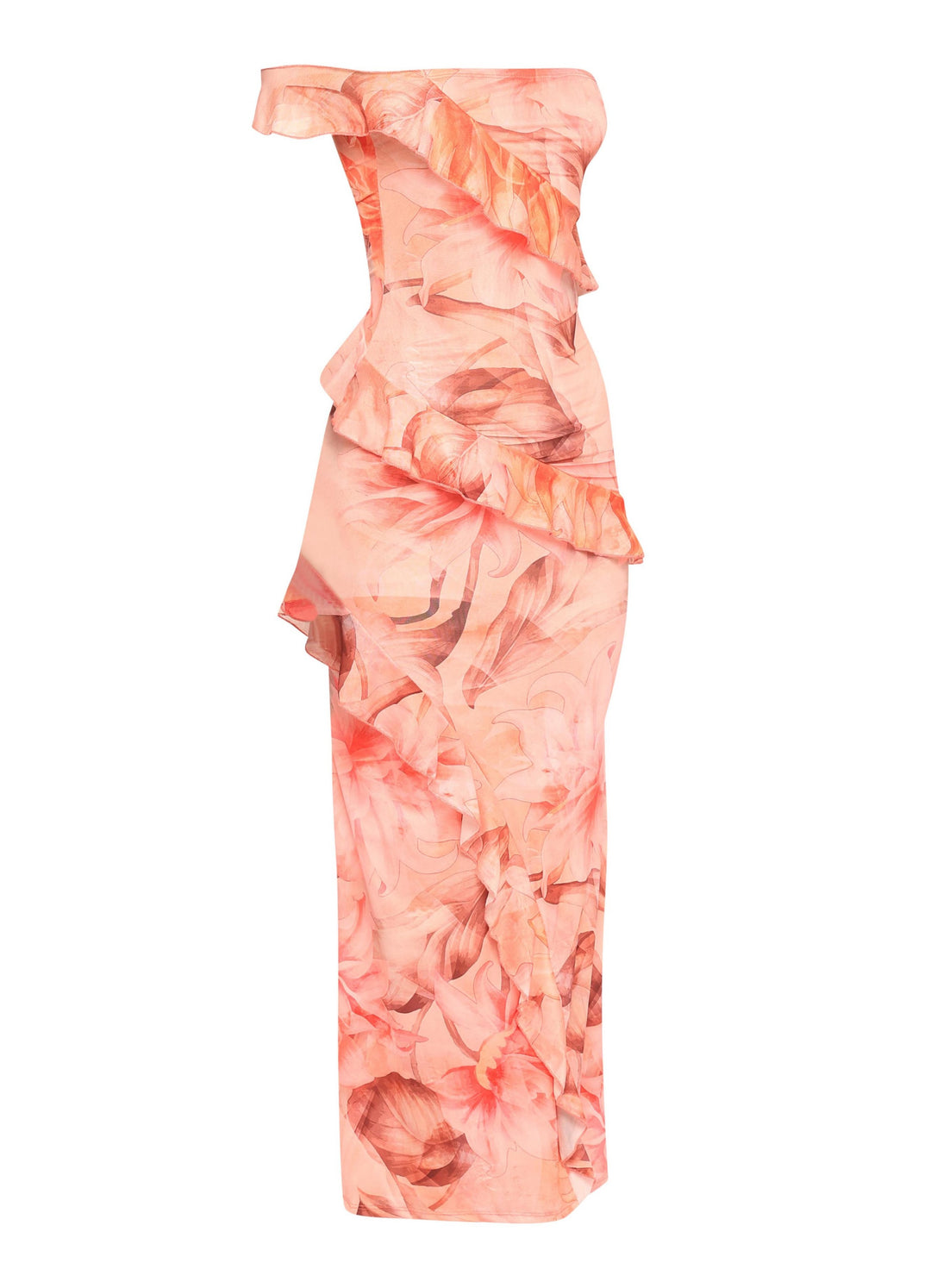 Lovestruck Bloom Ruffle Maxi Dress