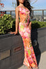 Heatwave Muse Crossback Maxi Dress