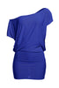 Disco Muse One Shoulder Glitter Mini Dress