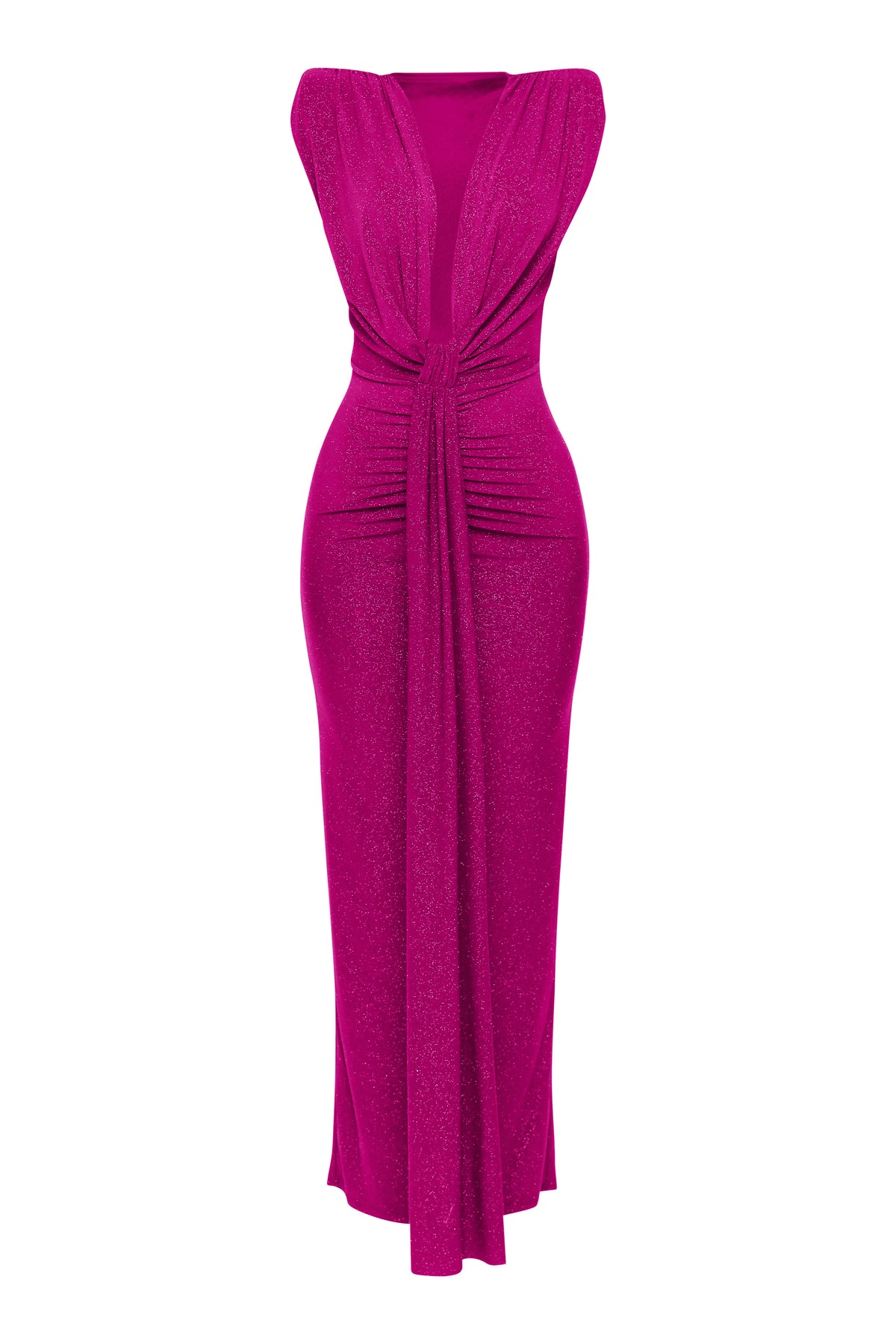 Drama Rush Drape Down Maxi Dress