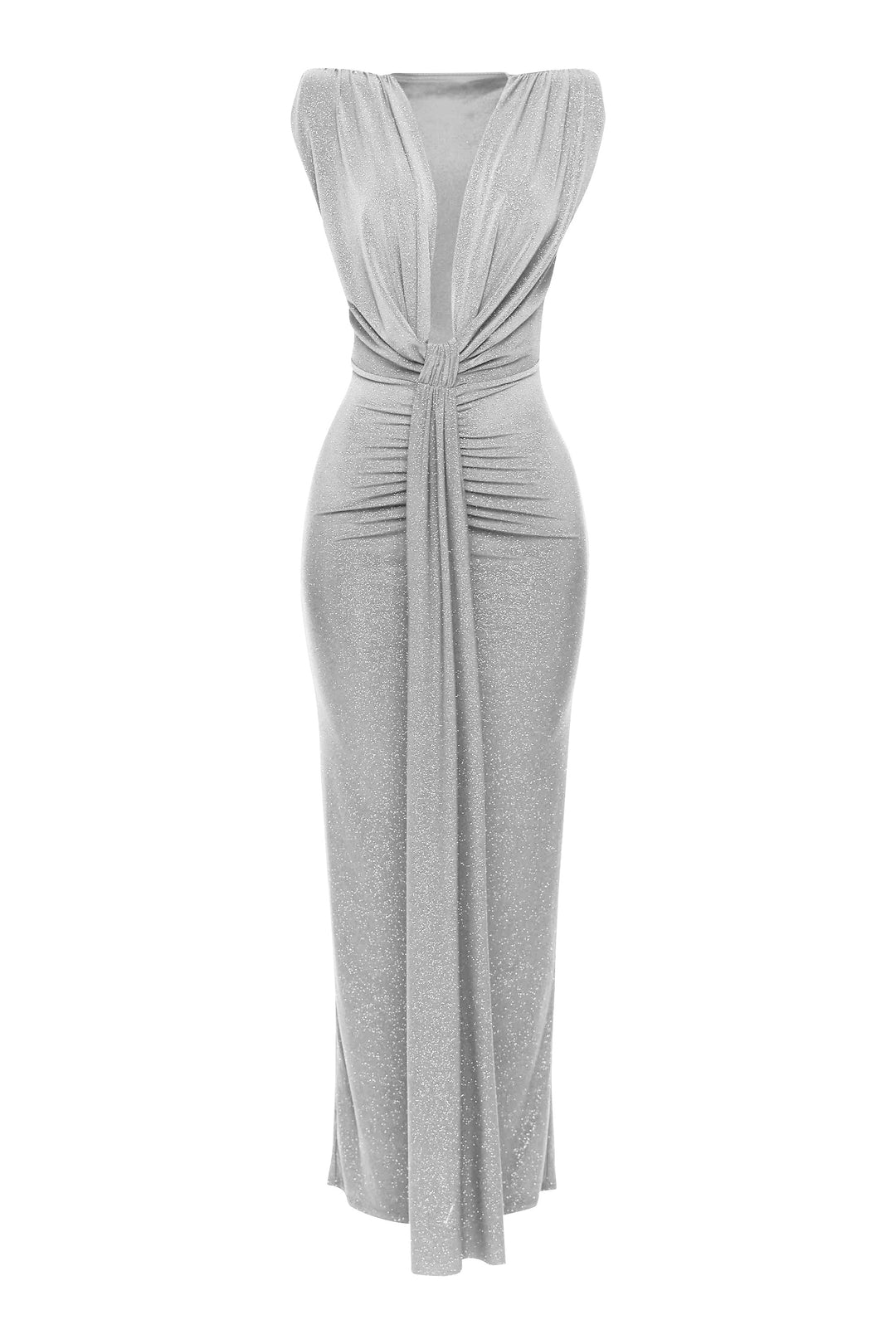 Drama Rush Drape Down Maxi Dress