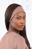 Rib fabric fashion headband