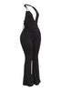 Show Off Hours Backless Halter Jumpsuit