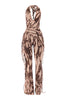 Fringe Frequency Tie Dye Halter Jumpsuit..