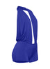Low rise deep halter neck romper