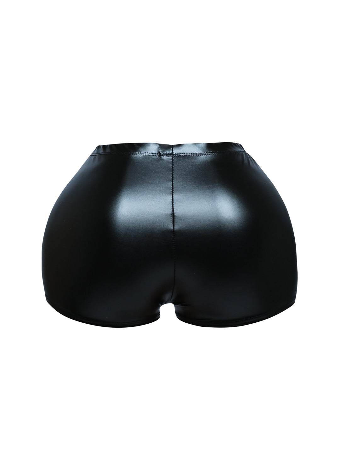 Shiny metallic shorts