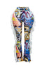 Fringe detailed pants