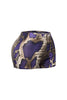Foiled animal printed highwaisted shorts