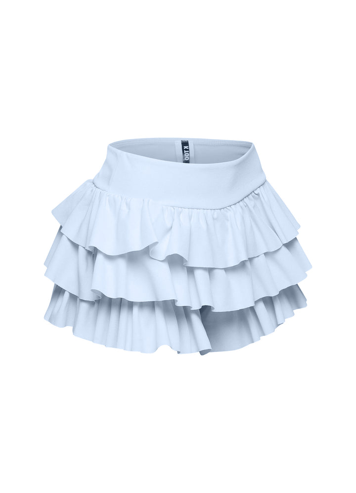 Sugar Rush Ruffle Cotton Shorts.