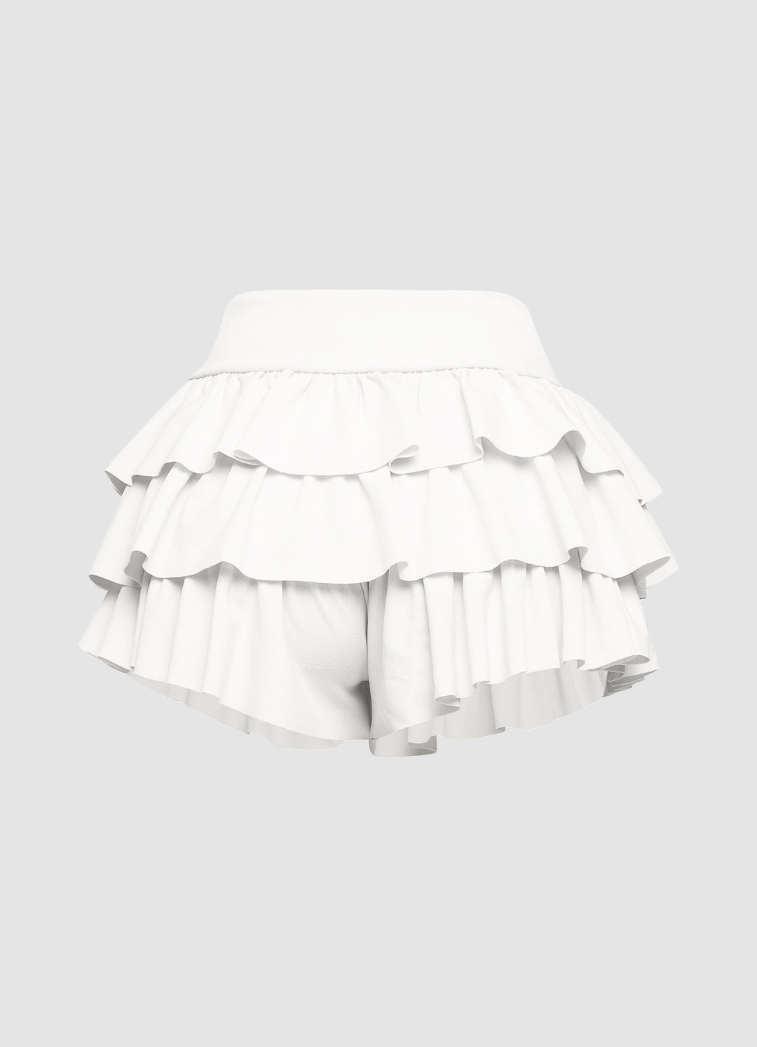 Sugar Rush Ruffle Cotton Shorts.