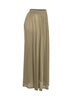 Sheer mesh maxi skirt with shorts lining