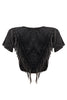 Fringe detailed top