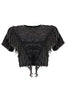 Fringe detailed top