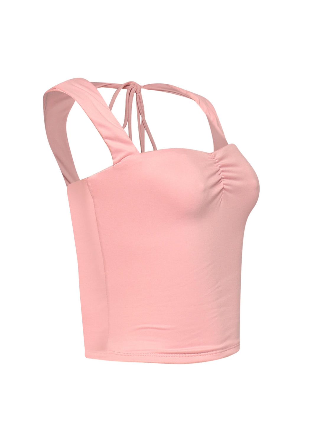 Sleeveless tied back top