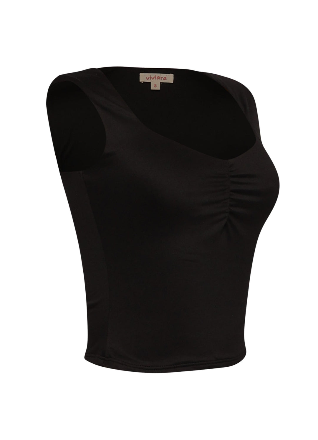 Scoop neck sleeveless top