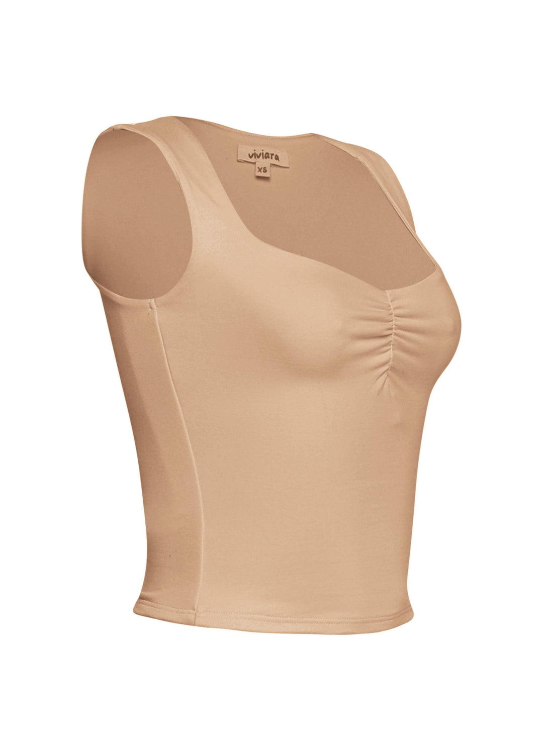 Scoop neck sleeveless top