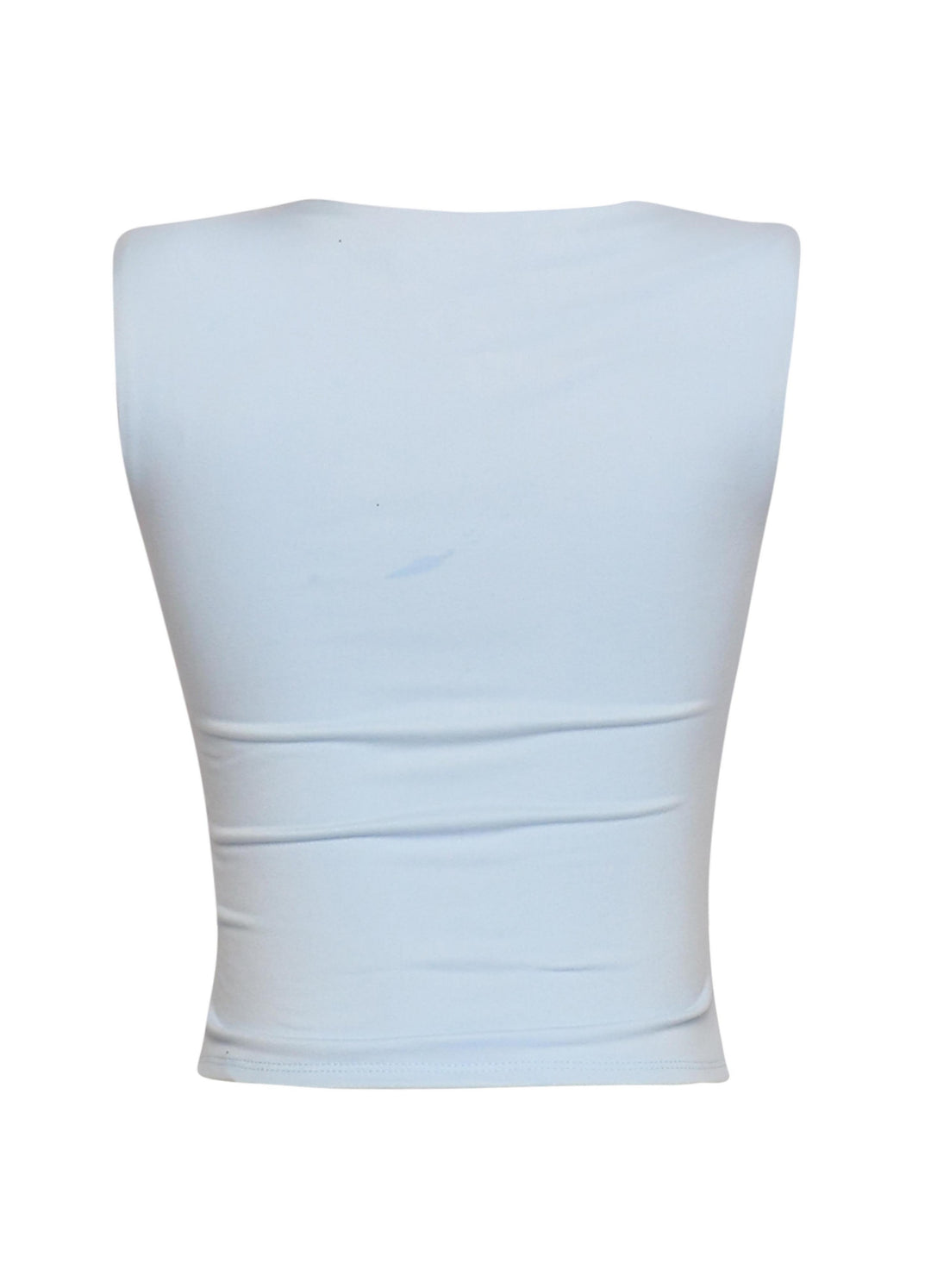 Scoop neck sleeveless top