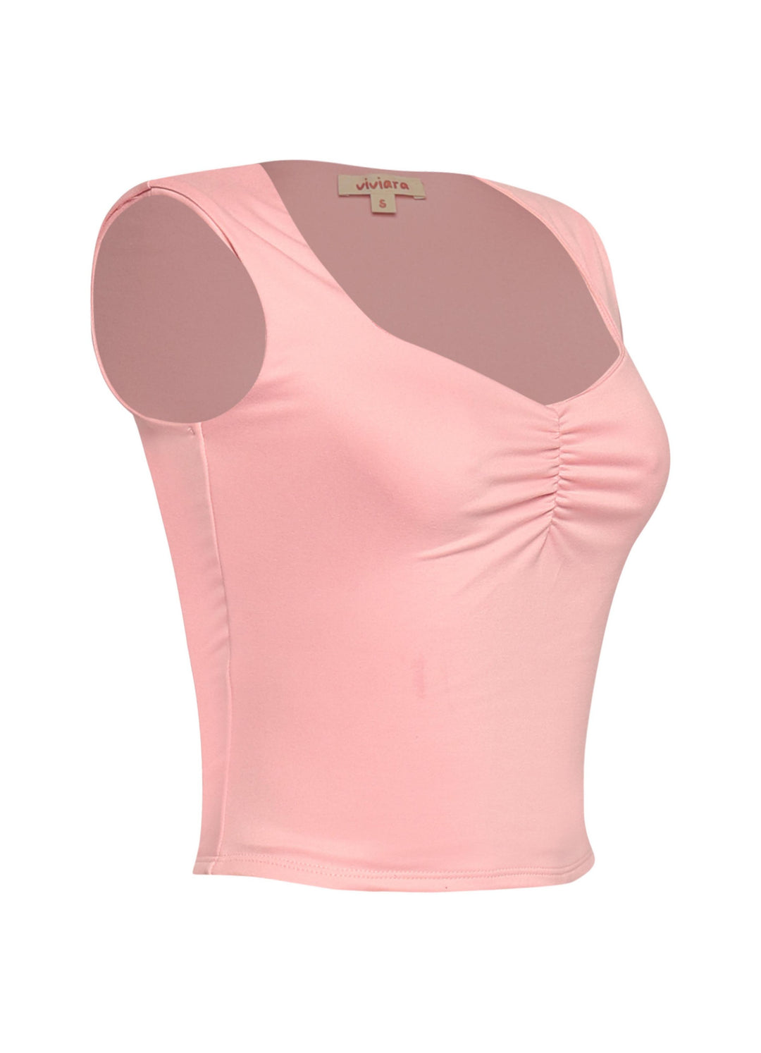 Scoop neck sleeveless top