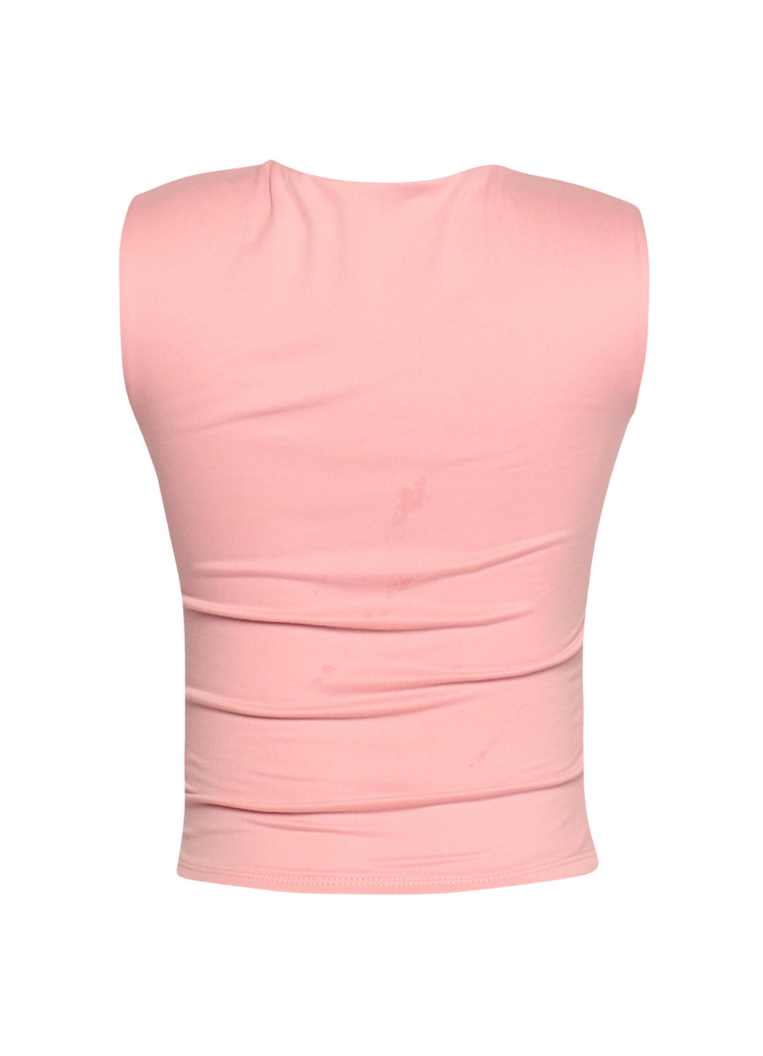 Scoop neck sleeveless top