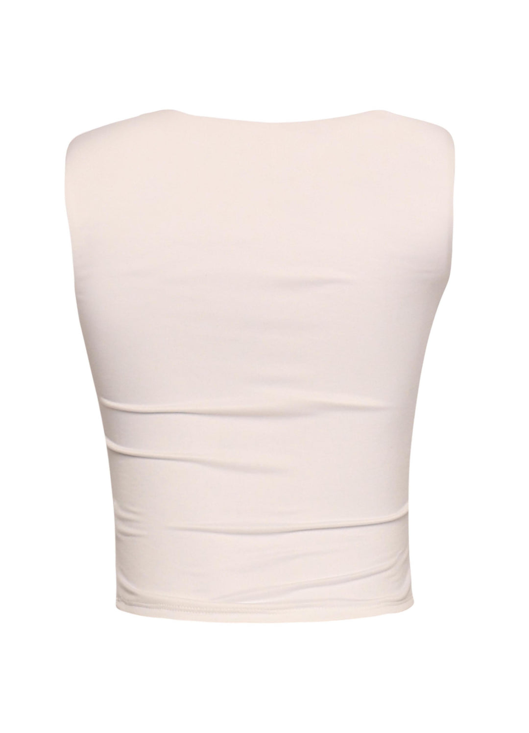 Scoop neck sleeveless top