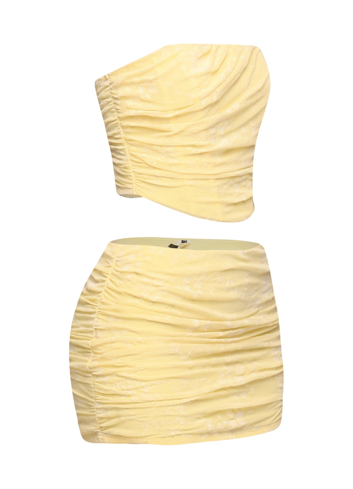 Sundae Crushed Shirred Mini Set.