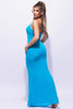 Sparkling mesh maxi dress