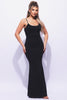 Sparkling mesh maxi dress