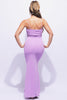 Sparkling mesh maxi dress