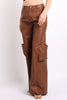 Wide leg pants with pockets