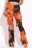Distressed Flare Pant