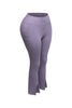 Front slit hem butter soft leggings