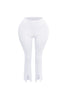 Front slit hem butter soft leggings