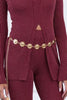 Round Metal Chain Belt