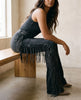 The Bogomore Fringe Pant – Charcoal view 2